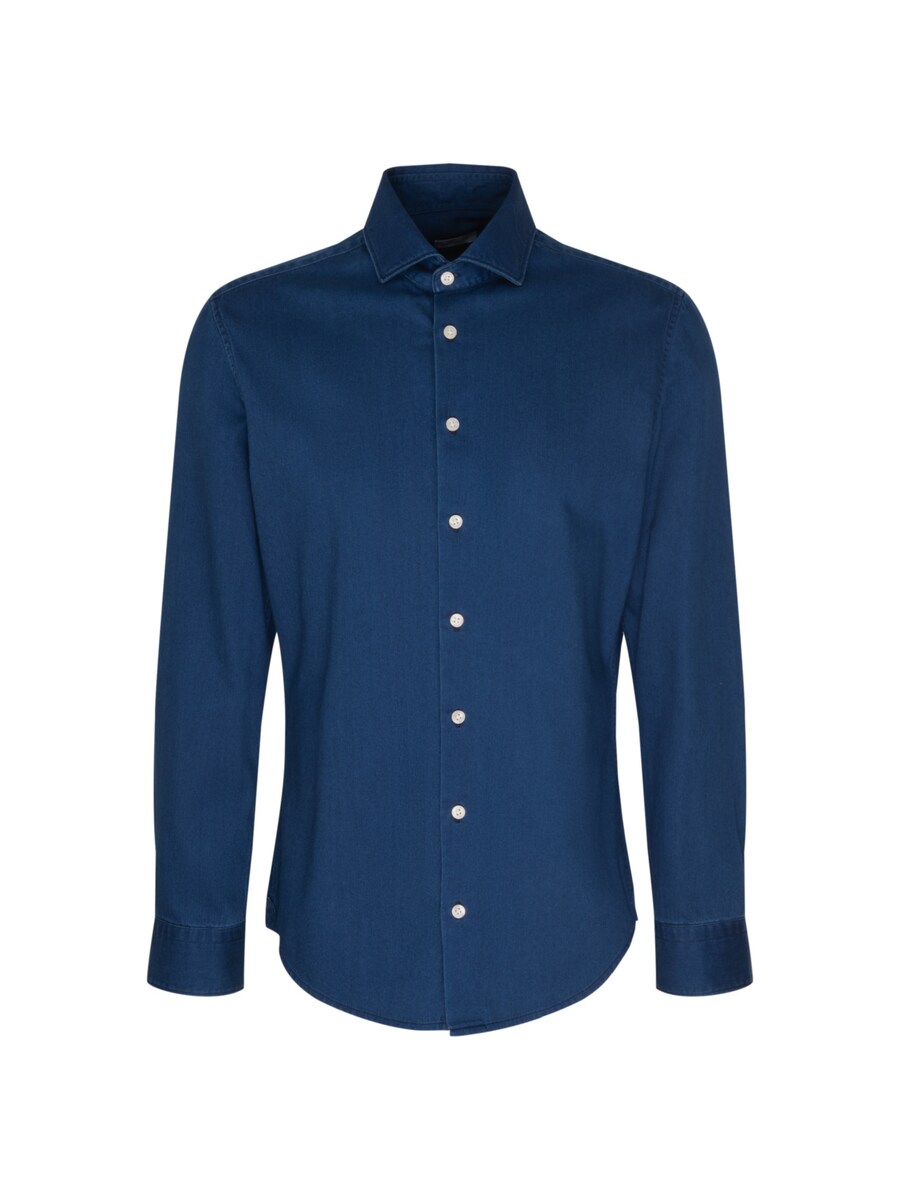Рубашка Slim Fit на пуговицах SEIDENSTICKER, темно-синий
Рубашка Slim Fit на пуговицах SEIDENSTICKER, темно-синий