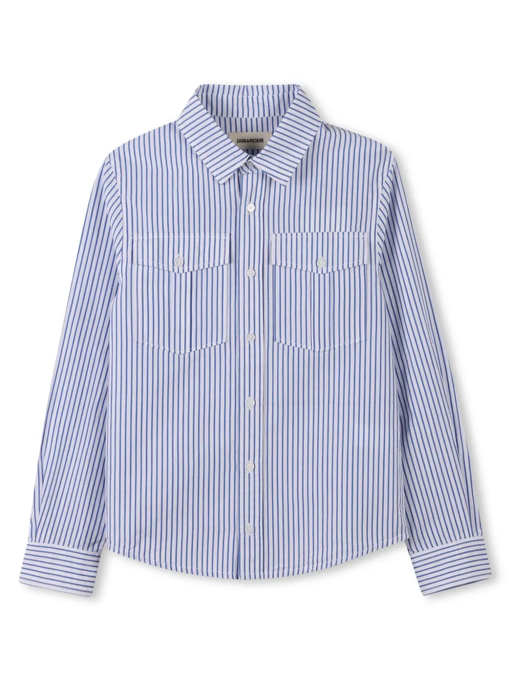Рубашка в полоску Zadig & Voltaire Kids, синий
Рубашка в полоску Zadig & Voltaire Kids, синий