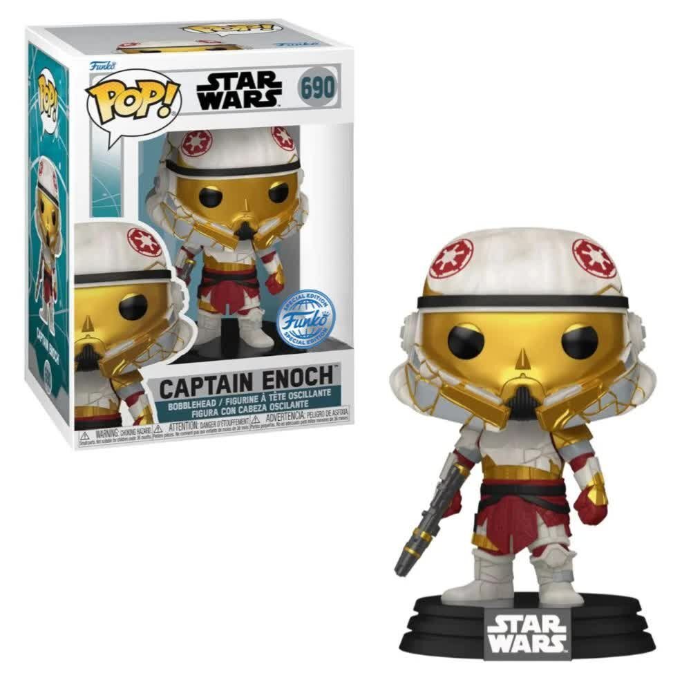Funko POP Star Wars 690 Капитан Енох, специальное издание Funko POP!
Funko POP Star Wars 690 Капитан Енох, специальное издание Funko POP!