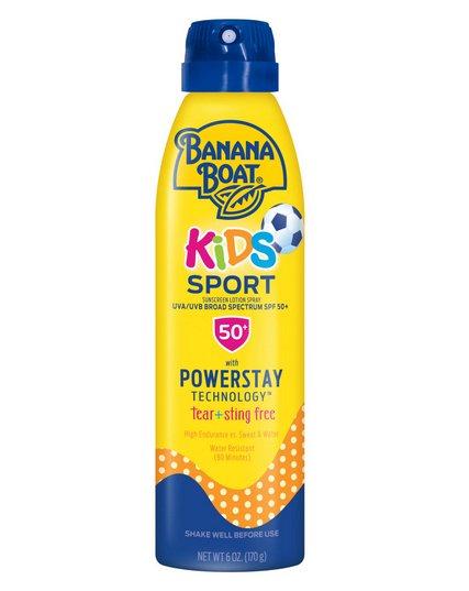 Детский солнцезащитный спрей Banana Boat UVA SPF 50 170 мл
Детский солнцезащитный спрей Banana Boat UVA SPF 50 170 мл