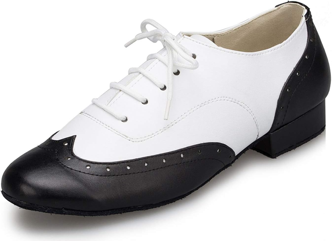 Мужские танцевальные туфли Honeystore на шнуровке с круглым носком, комбинированная кожа, современное исполнение танго, джаз, бальные и латинские танцы, белый
Мужские танцевальные туфли Honeystore на шнуровке с круглым носком, комбинированная кожа, современное исполнение танго, джаз, бальные и латинские танцы, белый