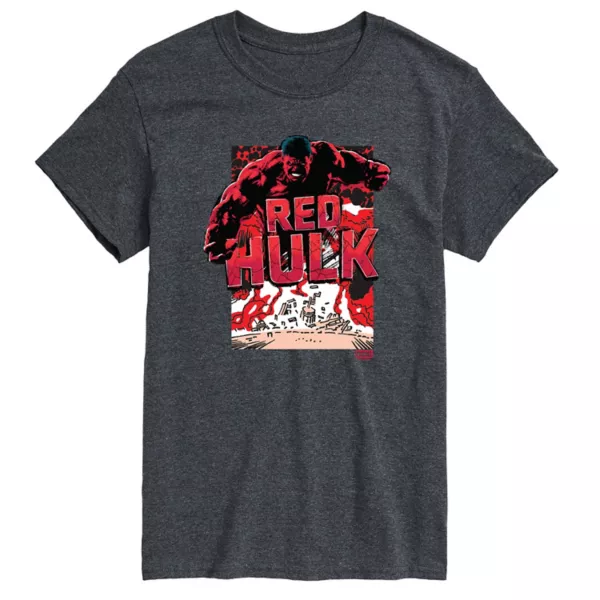 Мужская футболка с графическим принтом обложки комикса «Капитан Америка: О дивный новый мир» и Халка Marvel, серый
Мужская футболка с графическим принтом обложки комикса «Капитан Америка: О дивный новый мир» и Халка Marvel, серый