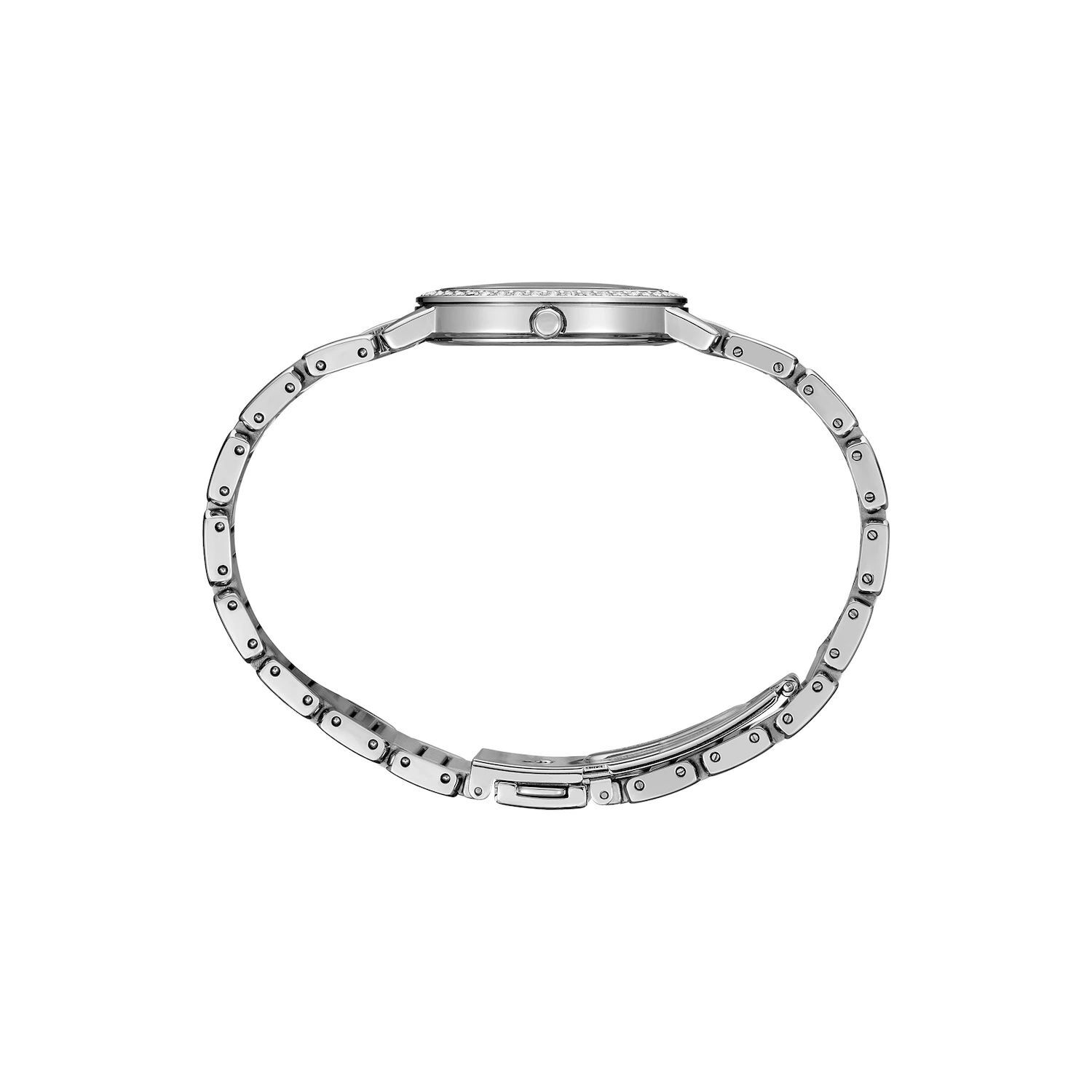 Женские часы из нержавеющей стали с перламутровым циферблатом и кристаллами - SUP467 Seiko
Женские часы из нержавеющей стали с перламутровым циферблатом и кристаллами - SUP467 Seiko