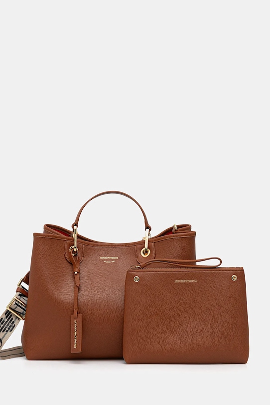 Сумка Emporio Armani, коричневый
Сумка Emporio Armani, коричневый