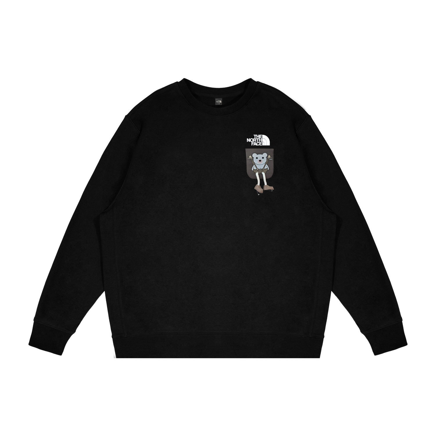 Унисекс свитшот THE NORTH FACE, черный
Унисекс свитшот THE NORTH FACE, черный