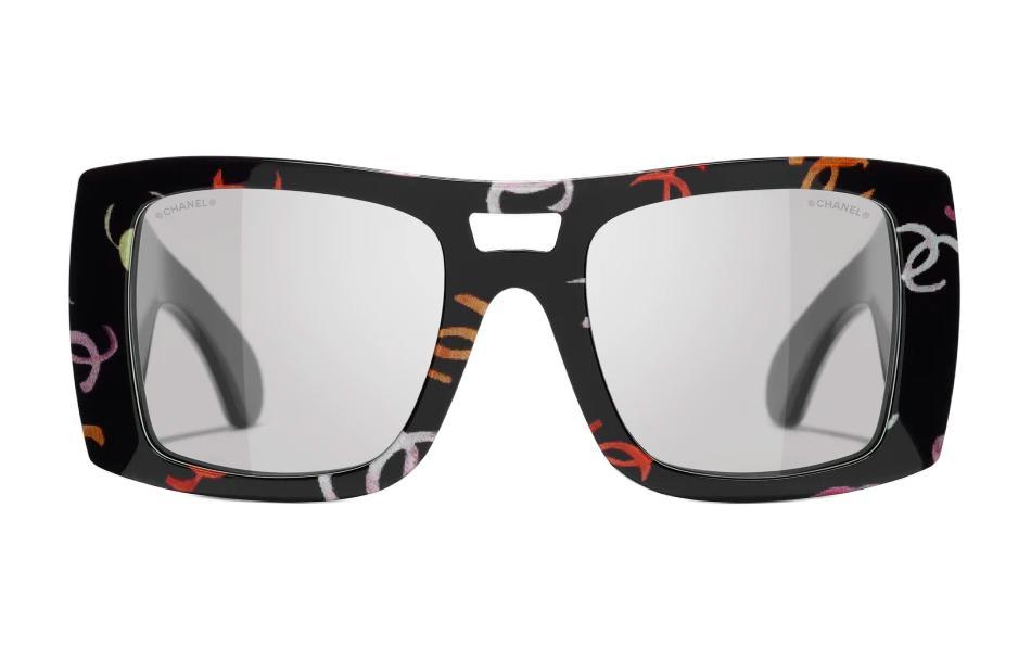 CHANEL Ацетатные квадратные солнцезащитные очки унисекс черные, Black
CHANEL Ацетатные квадратные солнцезащитные очки унисекс черные, Black