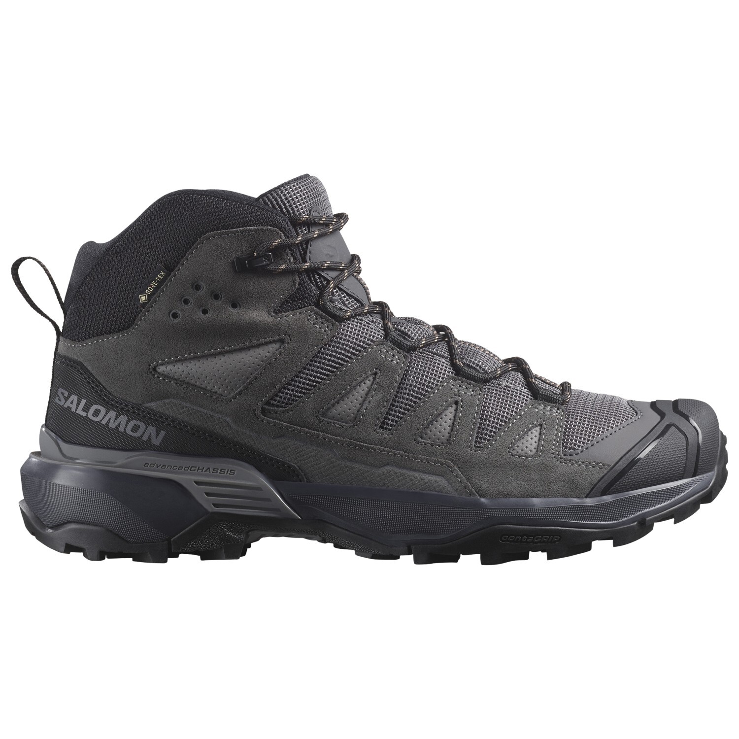 Походная обувь Salomon X Ultra 360 Leather Mid GORE-TEX, цвет Castlerock/Asphalt/Kelp
Походная обувь Salomon X Ultra 360 Leather Mid GORE-TEX, цвет Castlerock/Asphalt/Kelp