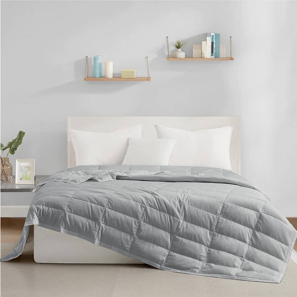 Unikome TENCEL Lyocell Luxury стеганое 75% белое пуховое легкое одеяло с естественным охлаждением, цвет Dark Gray
Unikome TENCEL Lyocell Luxury стеганое 75% белое пуховое легкое одеяло с естественным охлаждением, цвет Dark Gray