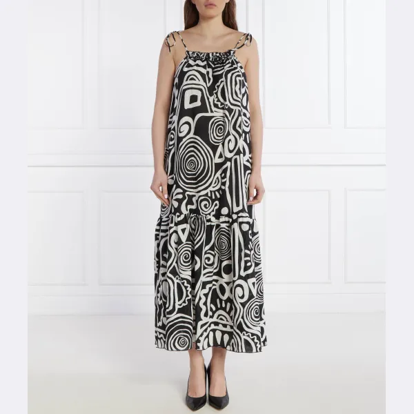 Льняное платье Liviana Conti, черный
Льняное платье Liviana Conti, черный