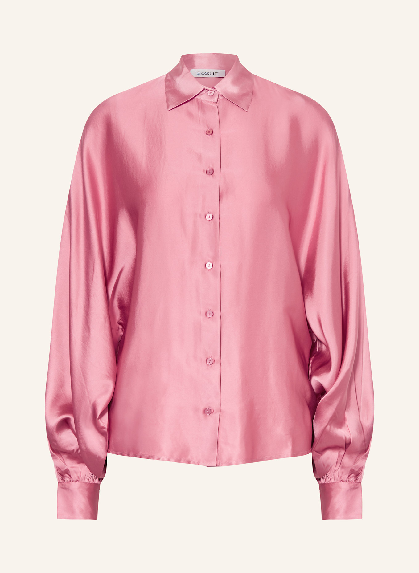 Антония атласная рубашка блузка Sosue, розовый
Антония атласная рубашка блузка Sosue, розовый