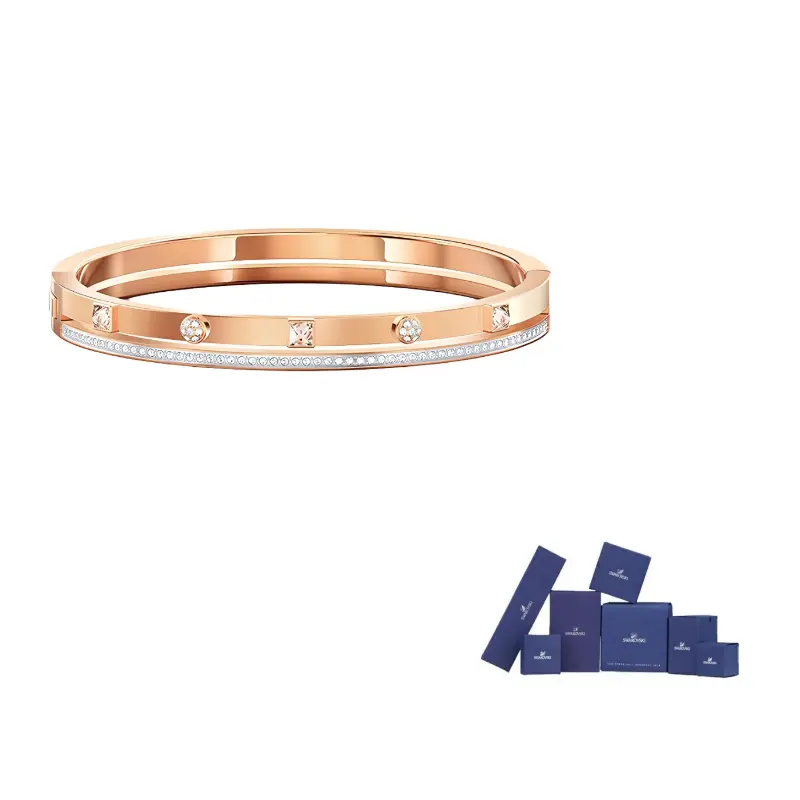 Кристальные браслеты Women's Rose Gold Swarovski, розовое золото
Кристальные браслеты Women's Rose Gold Swarovski, розовое золото