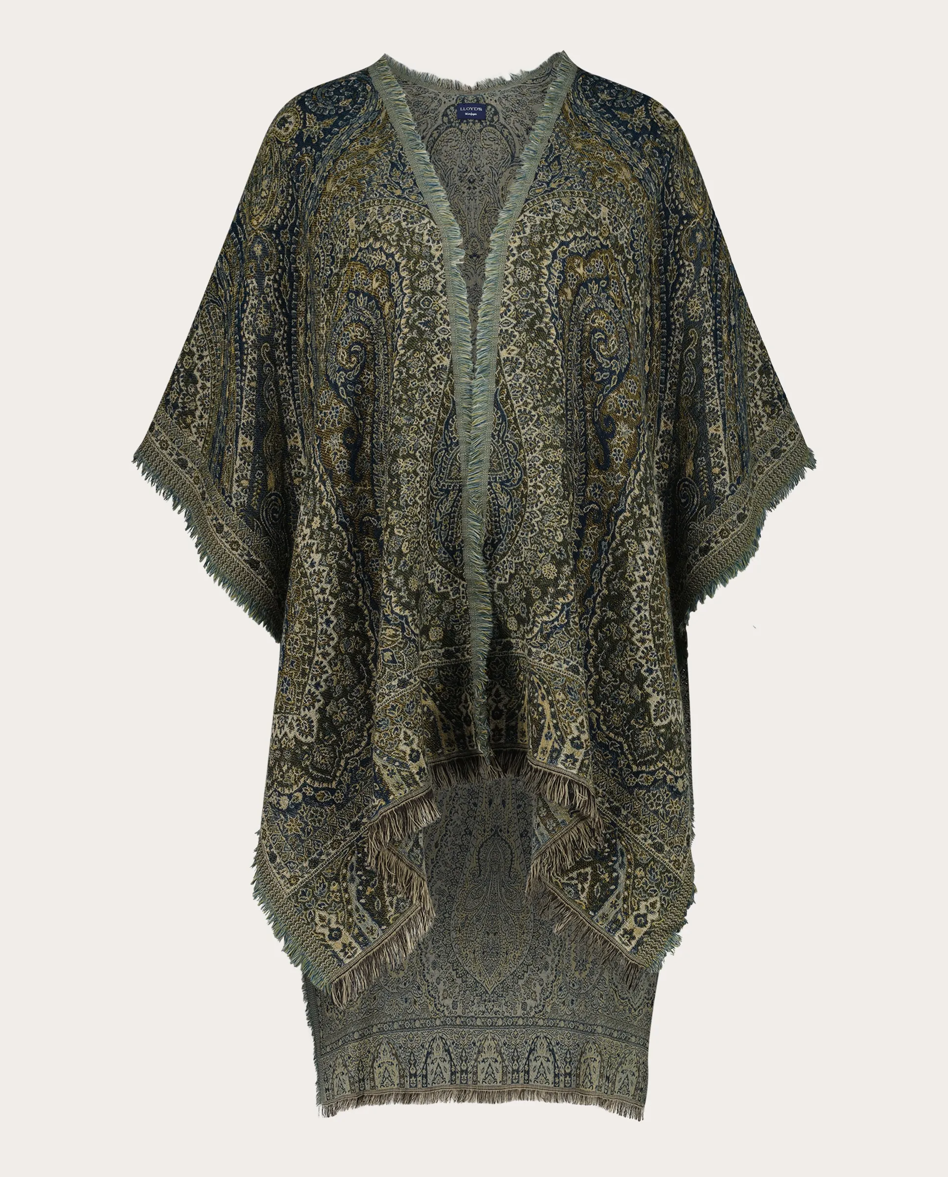 Женский однотонный шерстяной пончо Lloyd'S, хаки
Женский однотонный шерстяной пончо Lloyd'S, хаки