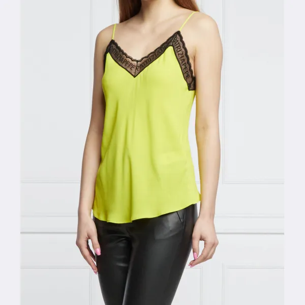 Атласный топ обычного кроя Patrizia Pepe, зеленый
Атласный топ обычного кроя Patrizia Pepe, зеленый