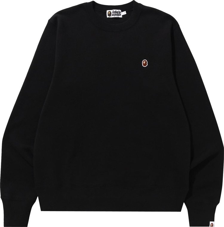 Толстовка BAPE One Point Crewneck 'Black', черный
Толстовка BAPE One Point Crewneck 'Black', черный