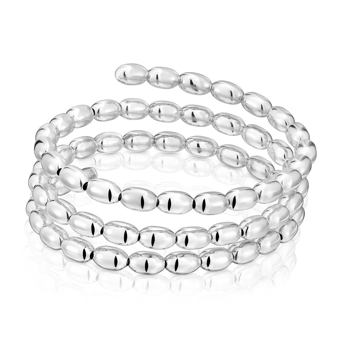 Браслет Tous Tous Basics Spiral, серебро
Браслет Tous Tous Basics Spiral, серебро