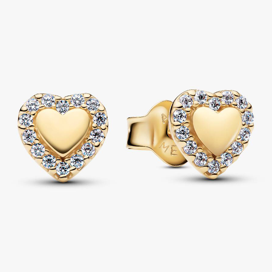 Серьги Pandora Heart Halo, золото
Серьги Pandora Heart Halo, золото
