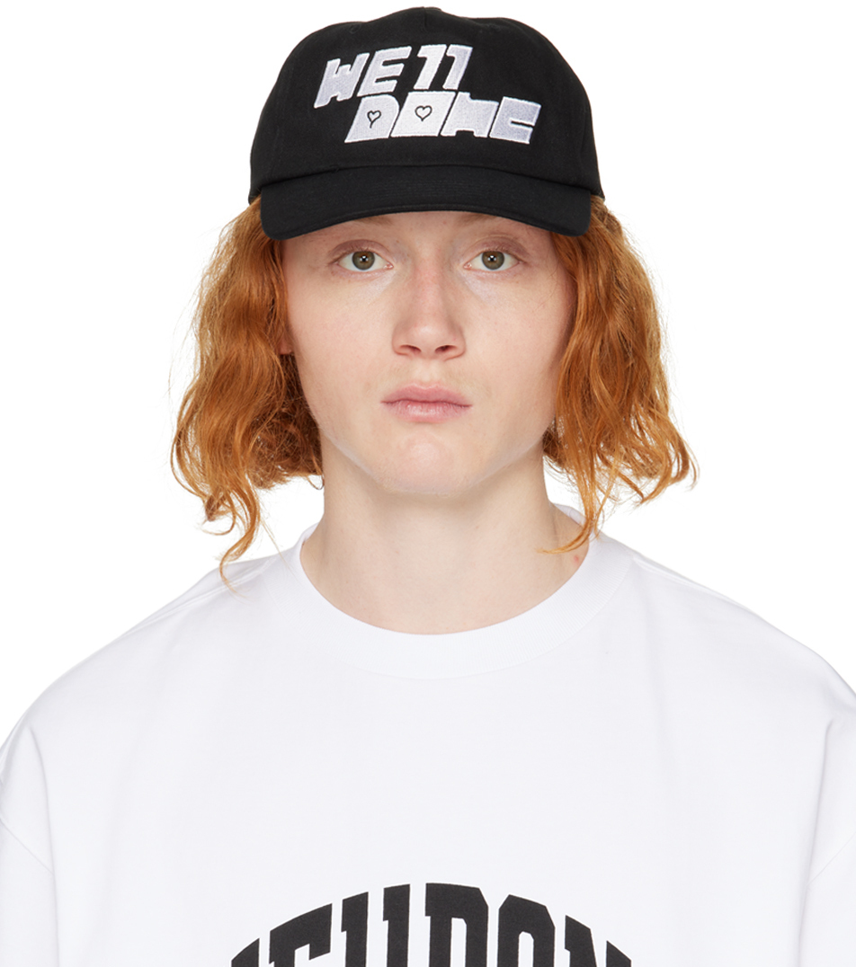 Потертая кепка с логотипом Black Square We11done
Потертая кепка с логотипом Black Square We11done