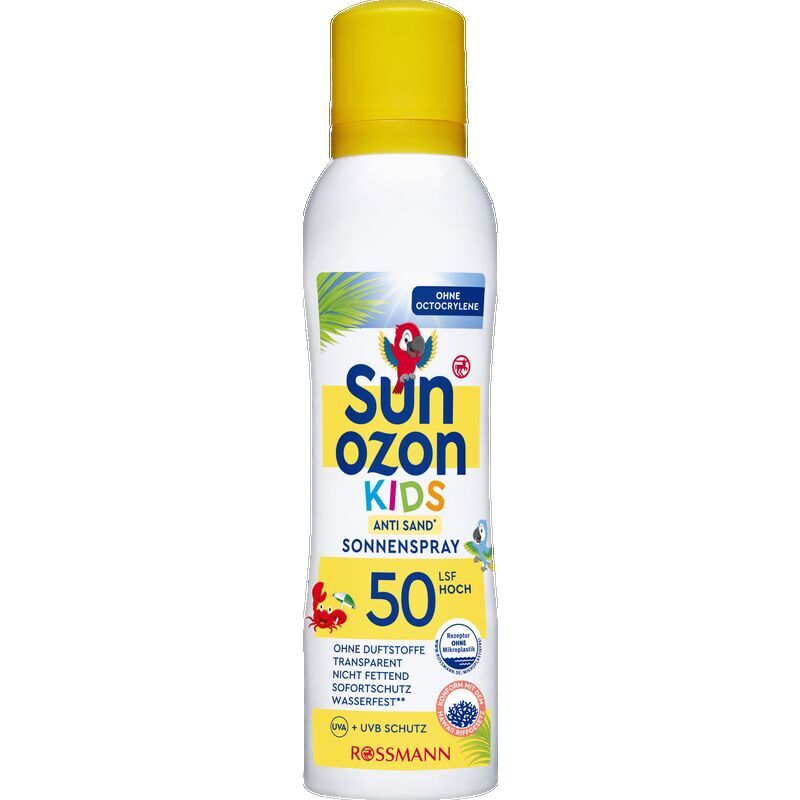 Солнцезащитный спрей Kids Anti Sand SPF 50 sunozon, 200 ml
Солнцезащитный спрей Kids Anti Sand SPF 50 sunozon, 200 ml
