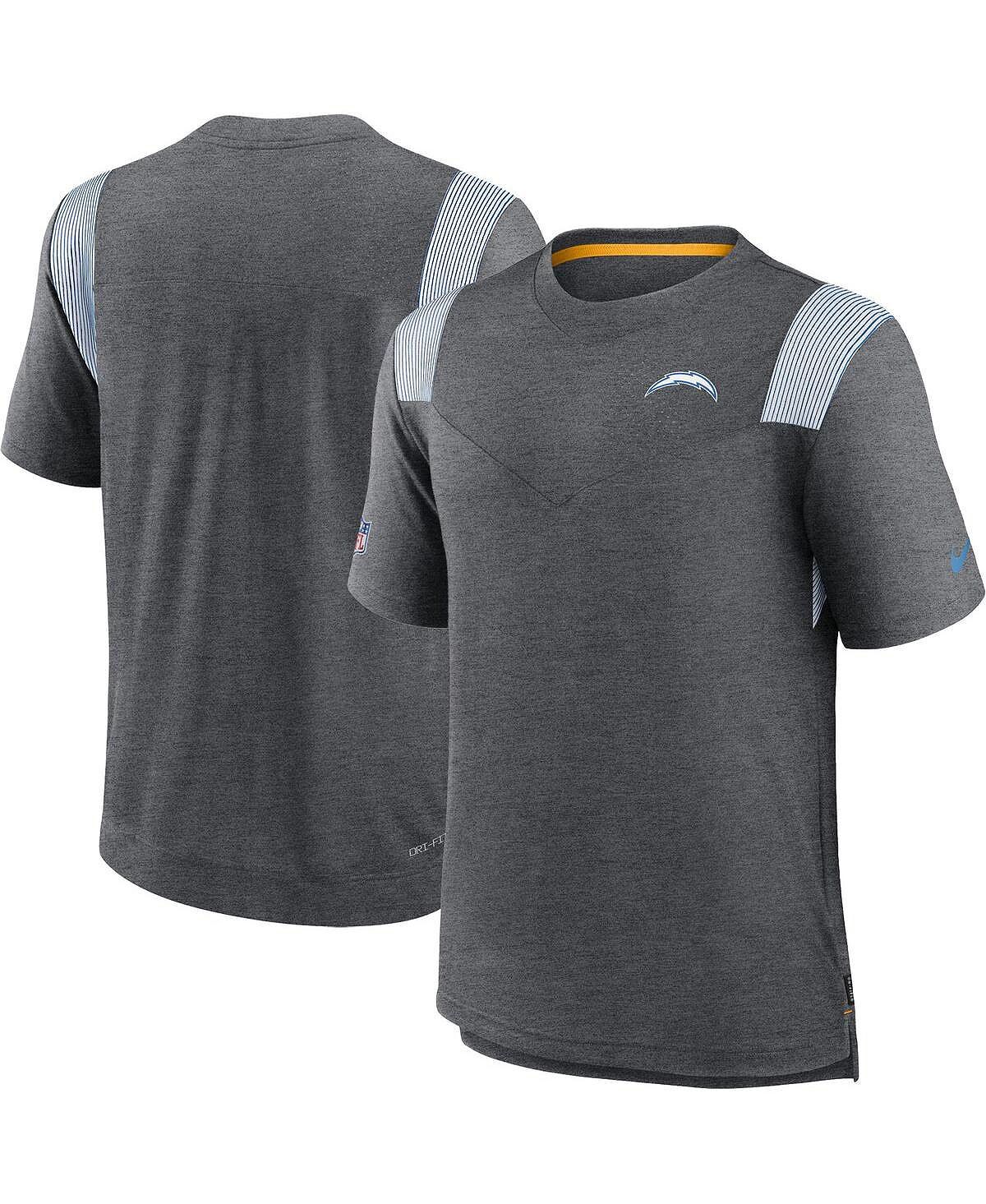Мужская футболка heather charcoal los angeles chargers sideline tonal logo performance player Nike, мульти
Мужская футболка heather charcoal los angeles chargers sideline tonal logo performance player Nike, мульти