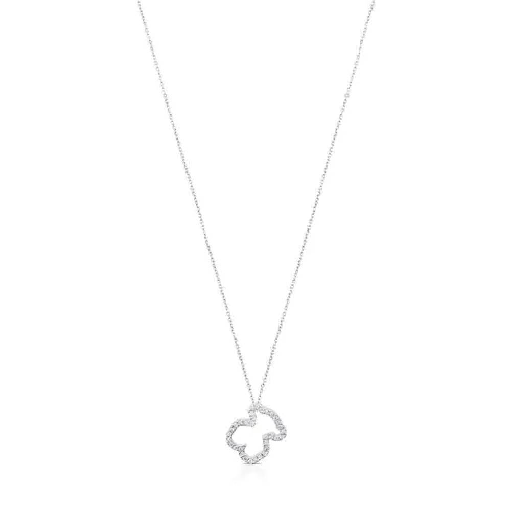 Колье с подвеской Tous Icon Gems With Diamonds 1,15 см Bear Motif, белое золото/бриллианты
Колье с подвеской Tous Icon Gems With Diamonds 1,15 см Bear Motif, белое золото/бриллианты