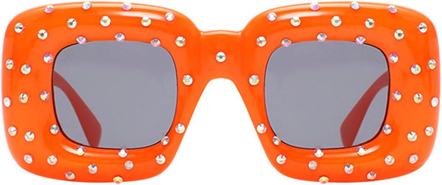Хелена. Надувные солнцезащитные очки со стразами. Женские и мужские. Милые квадратные очки конфетных цветов. Очки в стиле Y2K. Модные панк-очки с бриллиантами helena, Orange
Хелена. Надувные солнцезащитные очки со стразами. Женские и мужские. Милые квадратные очки конфетных цветов. Очки в стиле Y2K. Модные панк-очки с бриллиантами helena, Orange