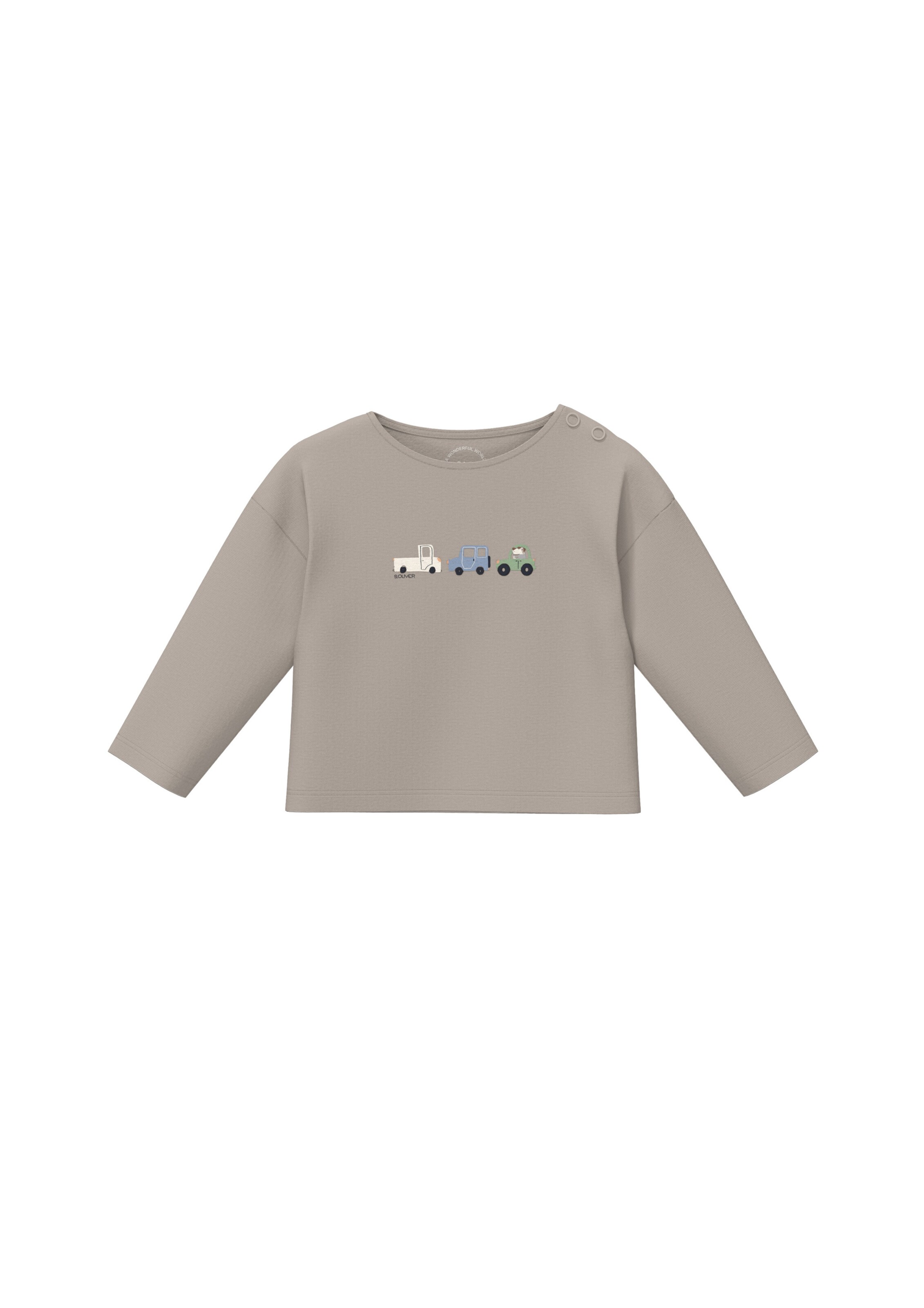 s.Oliver Лонгслив в цвете Taupe
s.Oliver Лонгслив в цвете Taupe