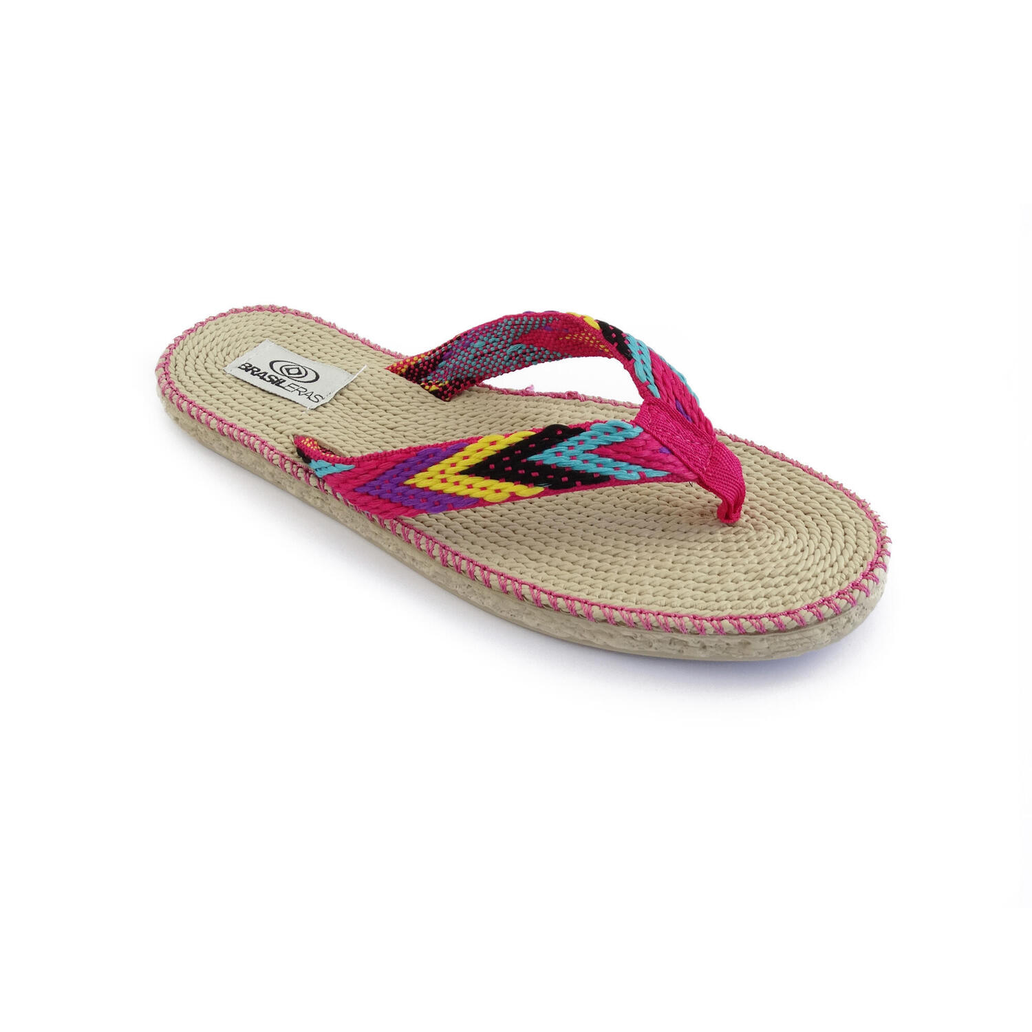 Пляжные шлепанцы бразильские женские цвета фуксии на каучуковой подошве BRASILERAS, фуксия / фуксия
Пляжные шлепанцы бразильские женские цвета фуксии на каучуковой подошве BRASILERAS, фуксия / фуксия