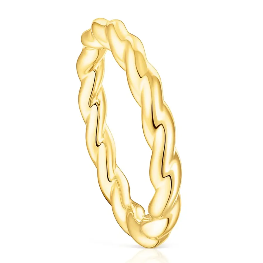 Кольцо Tous Twisted, золото 
Кольцо Tous Twisted, золото