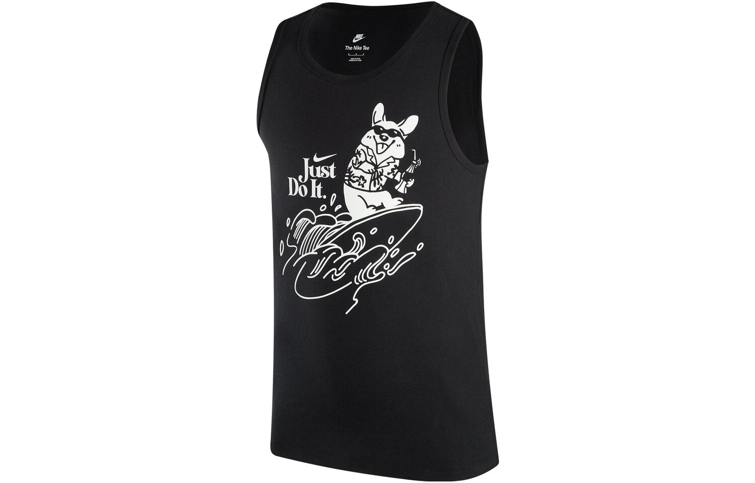 Мужская майка Nike с рисунком, черный 
Мужская майка Nike с рисунком, черный