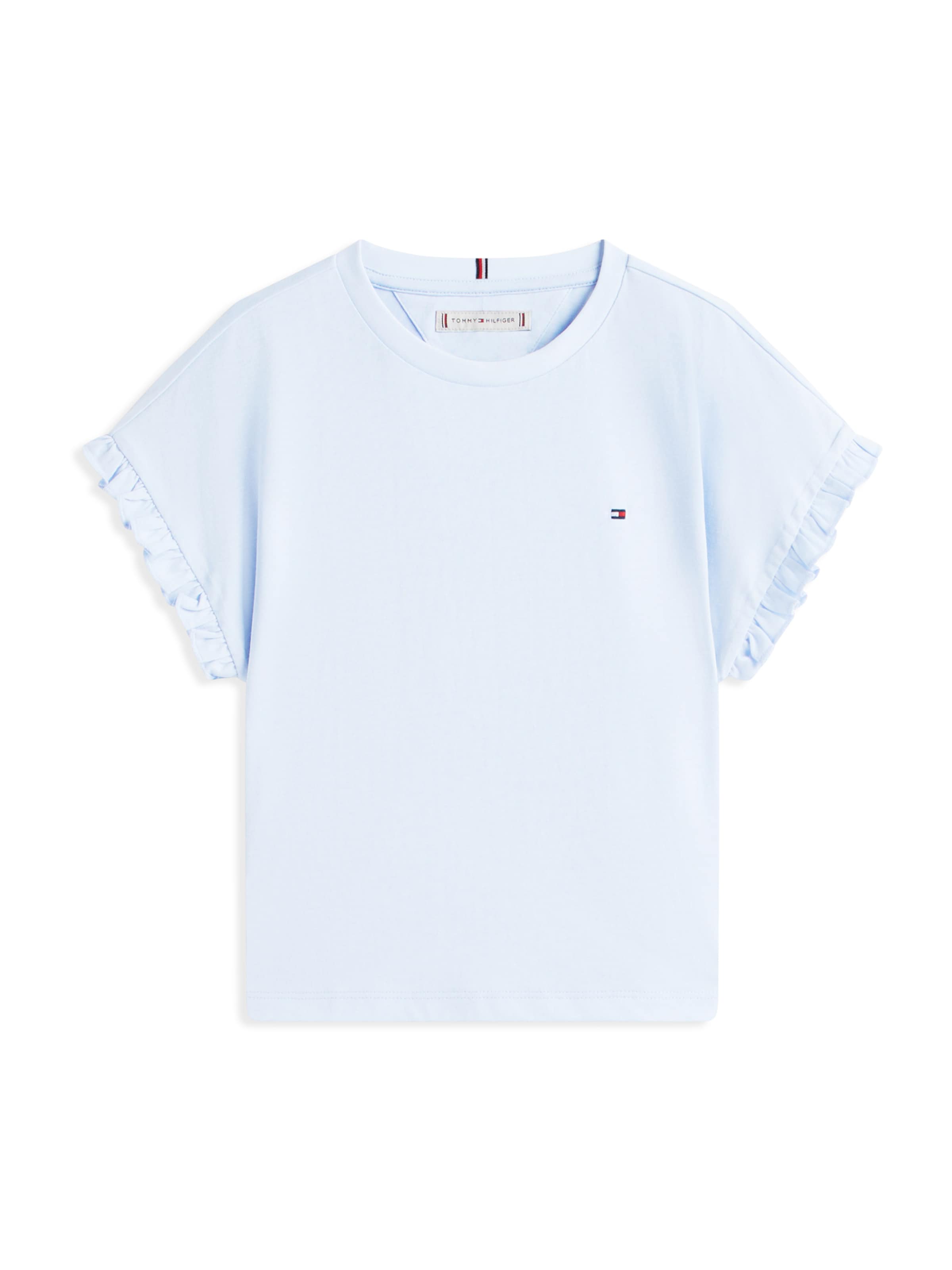 TOMMY HILFIGER Футболка 'ESSENTIAL' в светло-голубом цвете
TOMMY HILFIGER Футболка 'ESSENTIAL' в светло-голубом цвете