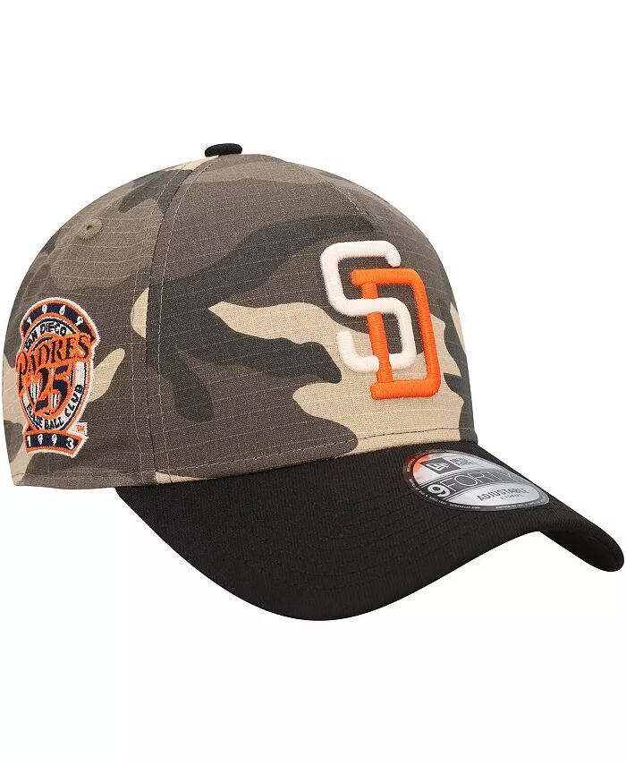 Мужская регулируемая кепка San Diego Padres Camo Crown A-Frame 9FORTY New Era, зеленый
Мужская регулируемая кепка San Diego Padres Camo Crown A-Frame 9FORTY New Era, зеленый