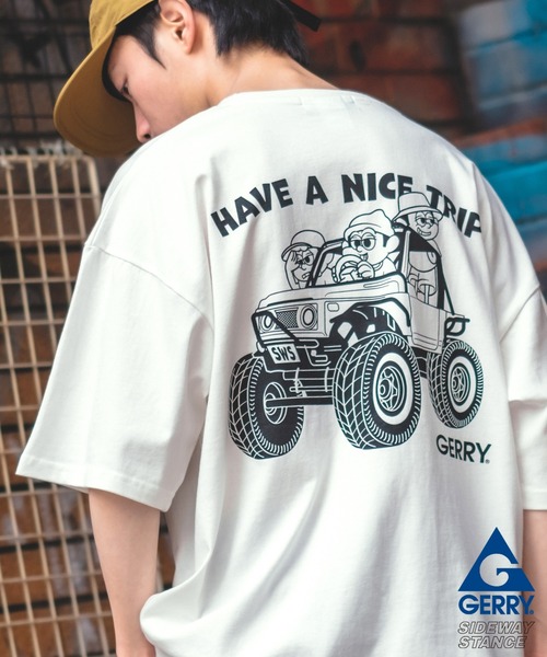 Футболка с короткими рукавами, логотип, коллаборация Sideway Stance x Gerry, белый
Футболка с короткими рукавами, логотип, коллаборация Sideway Stance x Gerry, белый