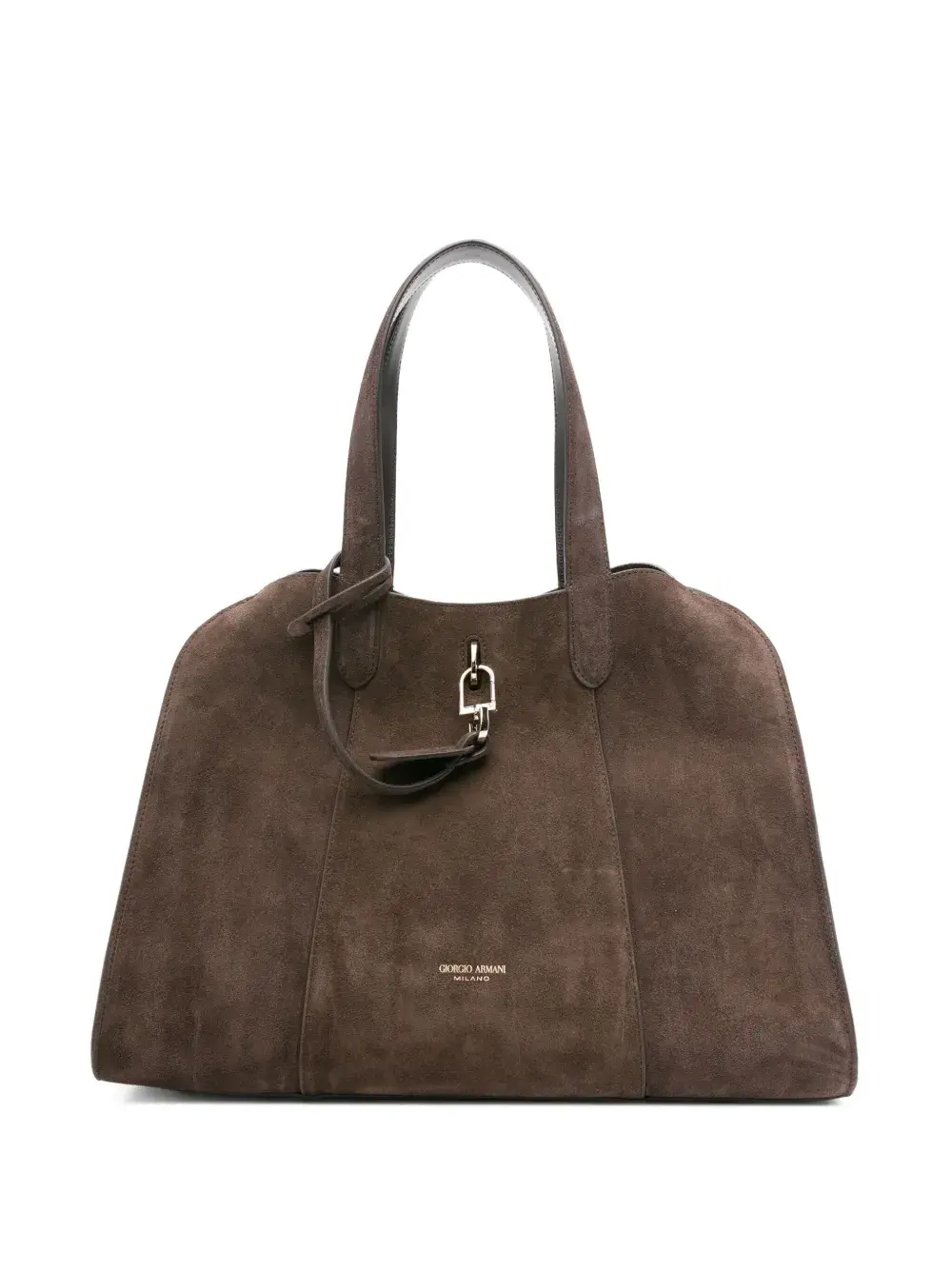 Замшевая сумка-тоут GIORGIO ARMANI, коричневый
Замшевая сумка-тоут GIORGIO ARMANI, коричневый