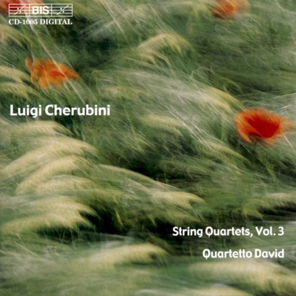 Диск CD Cherubini: String Quartets, Vol. 3 - Luigi Cherubini, Quartetto David
Диск CD Cherubini: String Quartets, Vol. 3 - Luigi Cherubini, Quartetto David