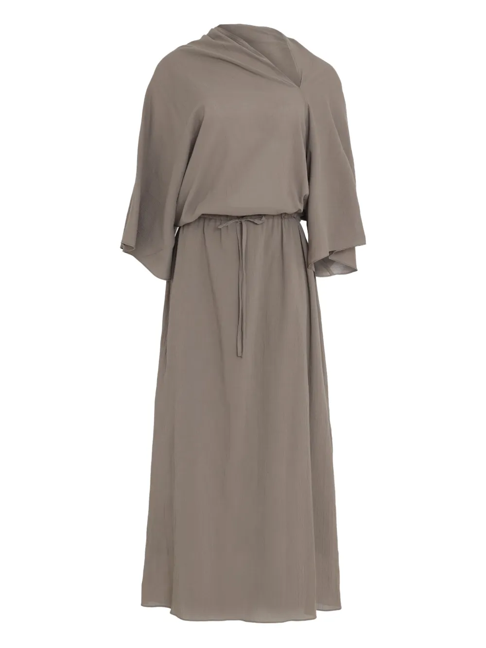 Платье макси с воротником-хомутиком и кулиской на талии Uma | Raquel Davidowicz, зеленый
Платье макси с воротником-хомутиком и кулиской на талии Uma | Raquel Davidowicz, зеленый