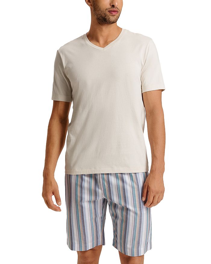 Хлопковая футболка с V-образным вырезом Hanro, слоновая кость/кремовый
Хлопковая футболка с V-образным вырезом Hanro, слоновая кость/кремовый