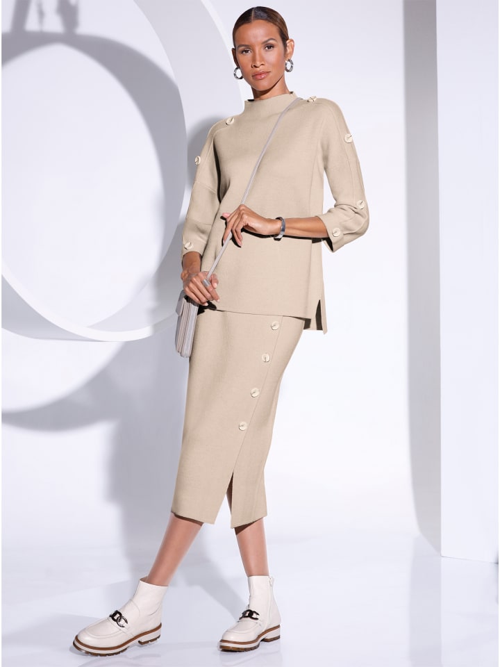 Юбка до колена creation L, песочный
Юбка до колена creation L, песочный