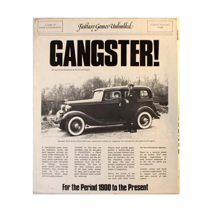 Бокс-сет Gangster!, Role Playing Games (FGU)
Бокс-сет Gangster!, Role Playing Games (FGU)