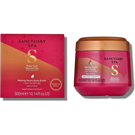 Масло для тела Ruby Oud с тающим жемчугом, маслом ши и аргановым маслом, 300 г, Sanctuary Spa
Масло для тела Ruby Oud с тающим жемчугом, маслом ши и аргановым маслом, 300 г, Sanctuary Spa