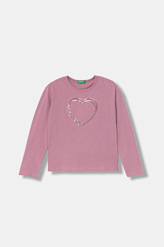 Детская хлопковая кофта с длинным рукавом United Colors Of Benetton, розовый
Детская хлопковая кофта с длинным рукавом United Colors Of Benetton, розовый
