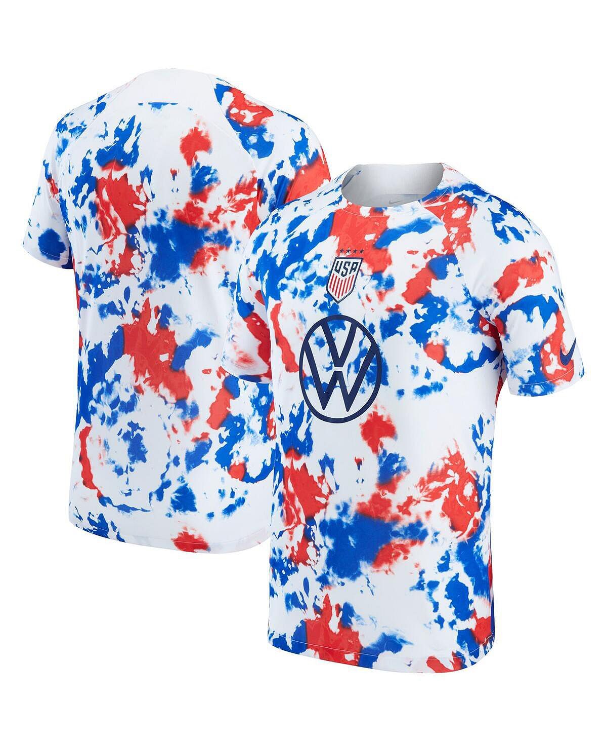 Мужская белая предматчевая футболка USWNT 2022/23 Nike, Белый, Мужская белая предматчевая футболка USWNT 2022/23 Nike
Мужская белая предматчевая футболка USWNT 2022/23 Nike, Белый, Мужская белая предматчевая футболка USWNT 2022/23 Nike