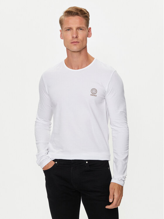 Лонгслив regular fit AUU01007 1A10011 Versace, белый
Лонгслив regular fit AUU01007 1A10011 Versace, белый