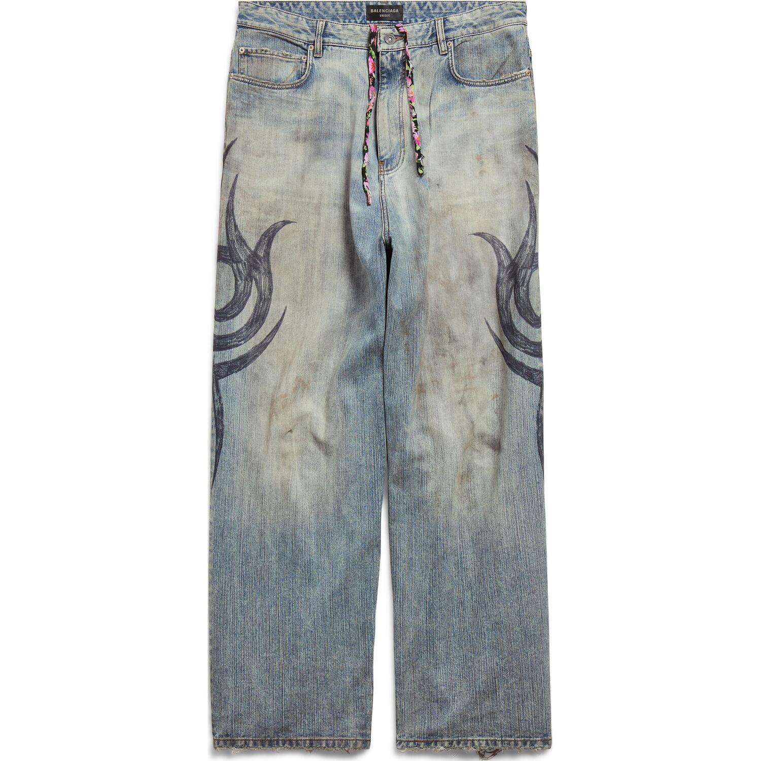 Юбк-джинсы с растянутыми коленями Y2K Balenciaga, синие
Юбк-джинсы с растянутыми коленями Y2K Balenciaga, синие
