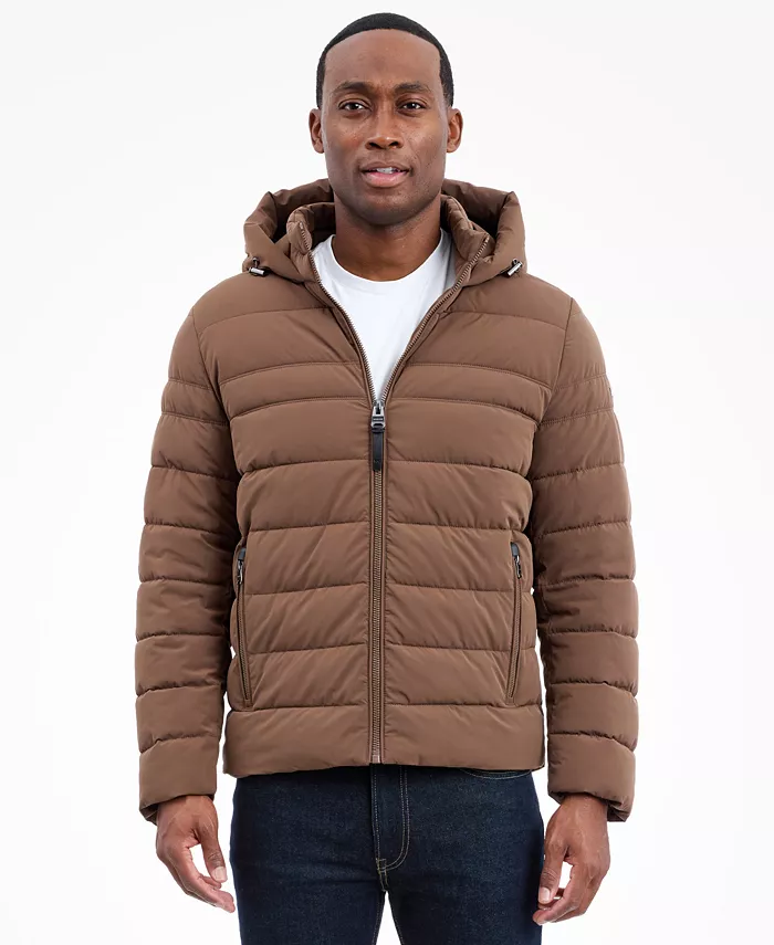 Мужская элегантная куртка с капюшоном, тянущаяся и компактная Michael Kors, коричневый
Мужская элегантная куртка с капюшоном, тянущаяся и компактная Michael Kors, коричневый