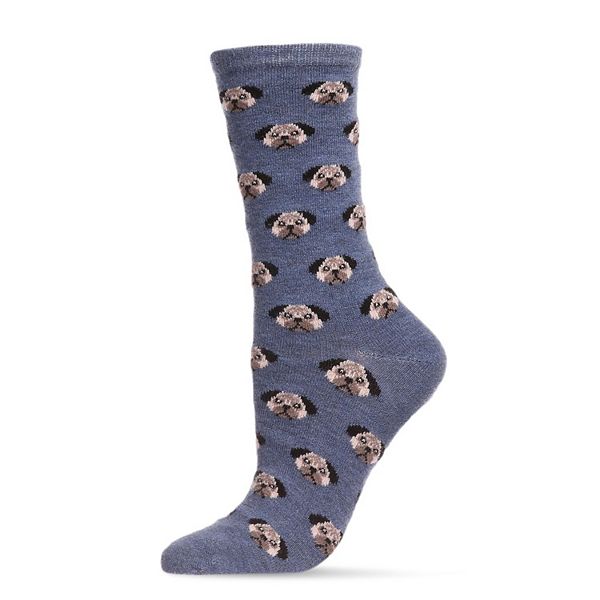 Женские носки с милой мордочкой щенка из смесового кашемира Memoi, Denim Heather
Женские носки с милой мордочкой щенка из смесового кашемира Memoi, Denim Heather