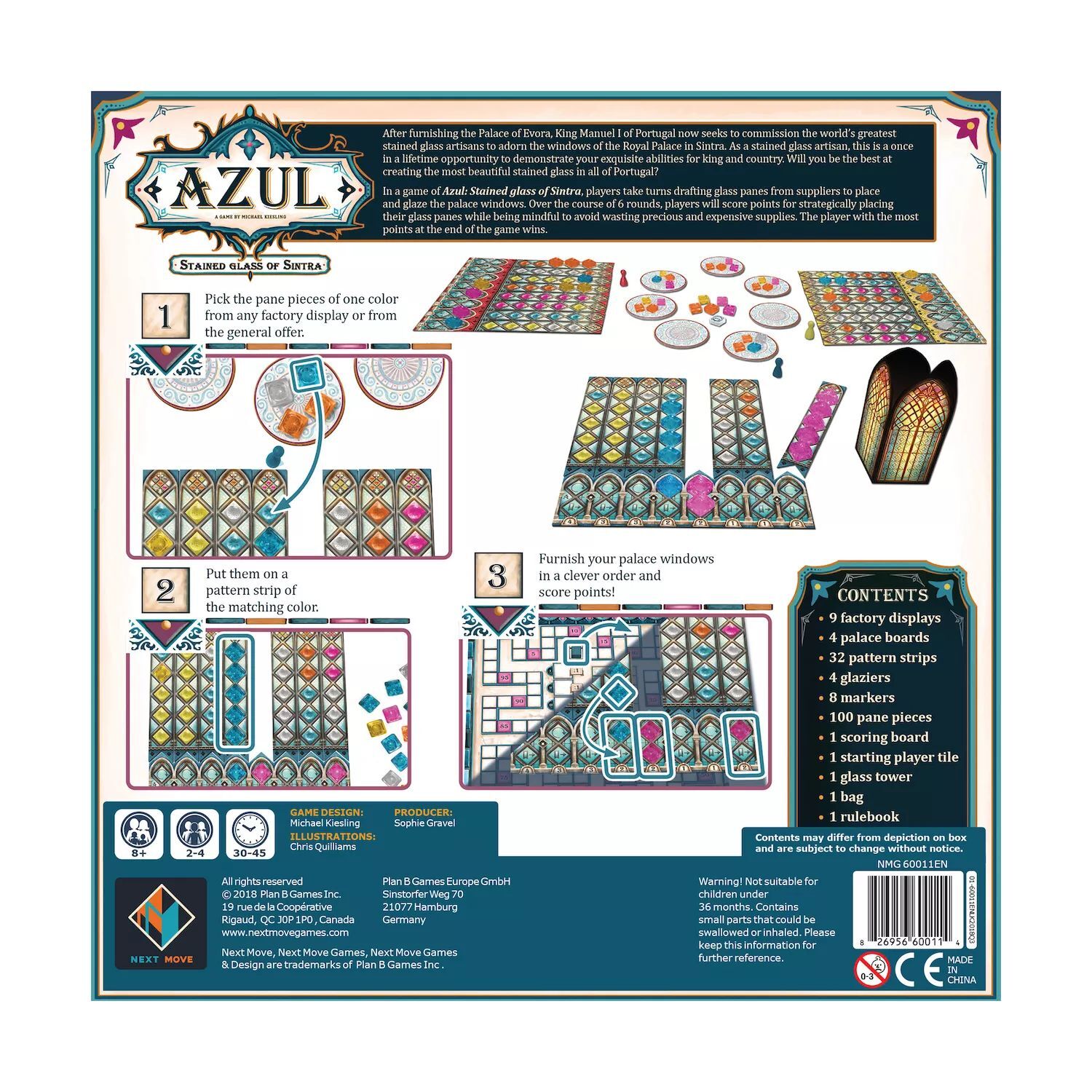 Next Move Games Настольная игра Azul Stained Glass of Sintra Next Move Games
Next Move Games Настольная игра Azul Stained Glass of Sintra Next Move Games