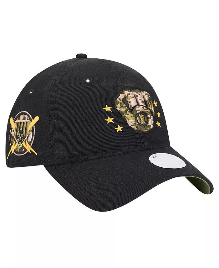 Женская черная регулируемая кепка Milwaukee Brewers ко Дню вооруженных сил 2024 9TWENTY New Era, черный
Женская черная регулируемая кепка Milwaukee Brewers ко Дню вооруженных сил 2024 9TWENTY New Era, черный