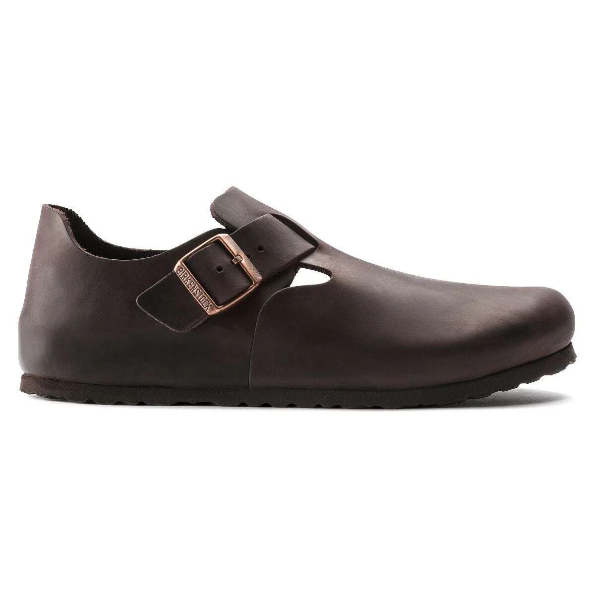 Мюли Birkenstock London Oiled, темно-коричневый
Мюли Birkenstock London Oiled, темно-коричневый