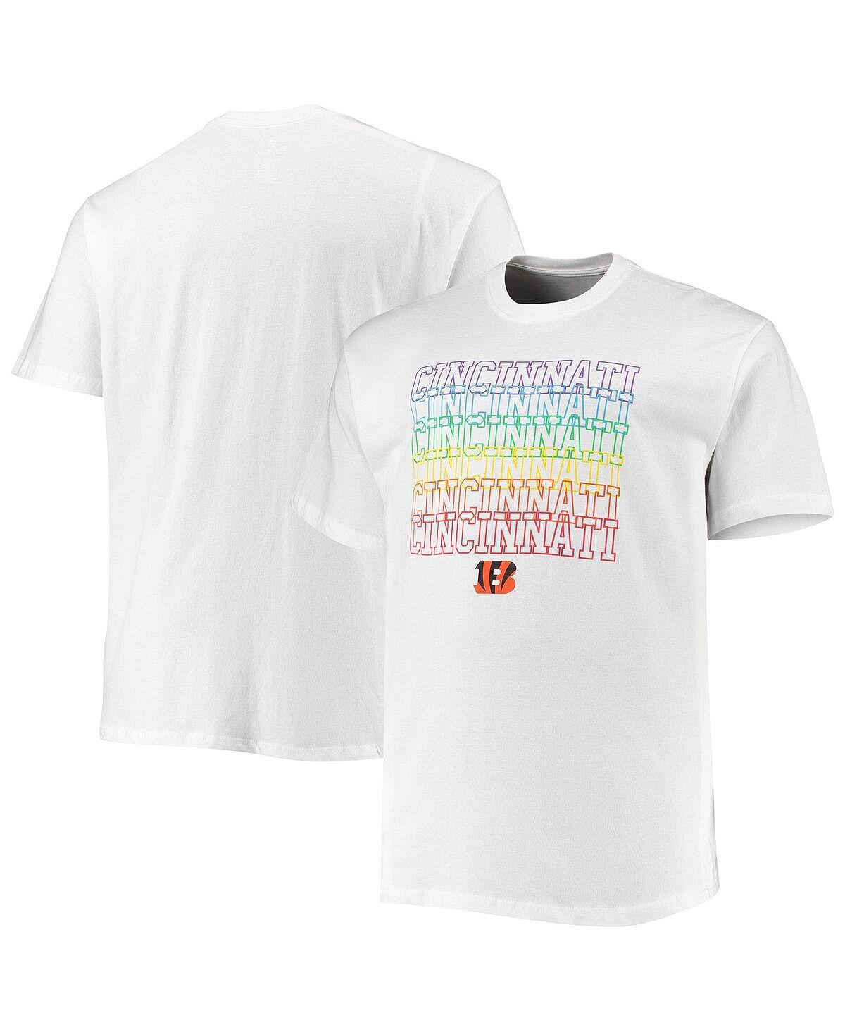 Мужская фирменная белая футболка cincinnati bengals big and tall city pride Fanatics, белый, Серый, Мужская фирменная белая футболка cincinnati bengals big and tall city pride Fanatics, белый
Мужская фирменная белая футболка cincinnati bengals big and tall city pride Fanatics, белый, Серый, Мужская фирменная белая футболка cincinnati bengals big and tall city pride Fanatics, белый