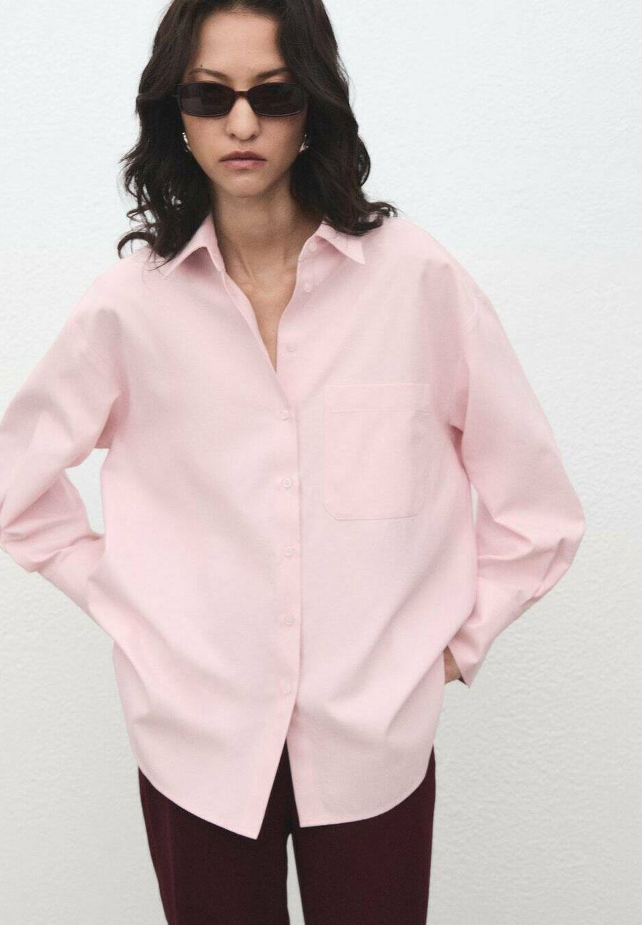 Блуза Mango Button-down blouse, Light Pink
Блуза Mango Button-down blouse, Light Pink